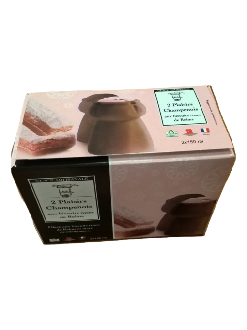 PLAISIRS BISCUIT ROSE x2