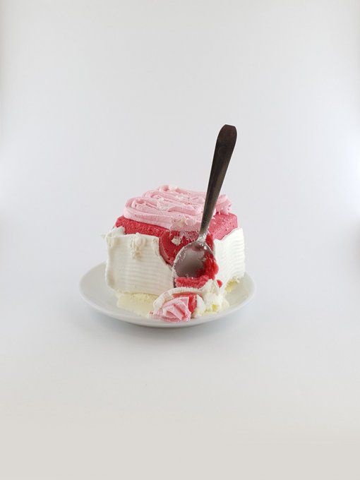 VACHERIN VANILLE FRAMBOISE 10/12 PARTS