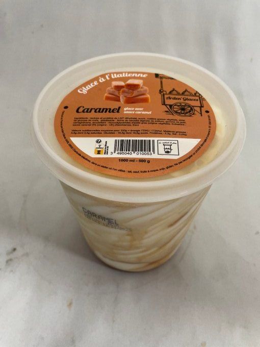 glace à l'italienne CARAMEL 1 litre